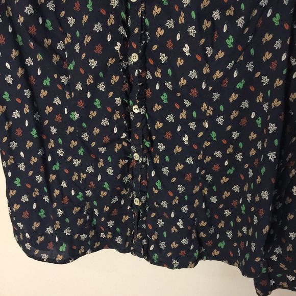 Tommy Hilfiger Button Down Long Sleeve Fall Blouse - Picture 5 of 8